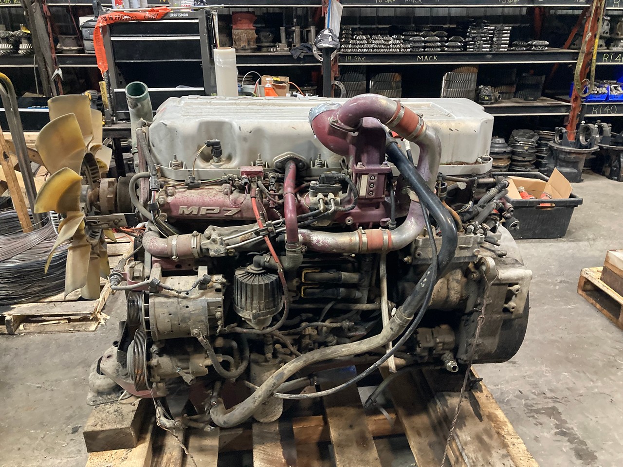 2008 Mack MP7 325hp Diesel Engine w/DPF Emissions